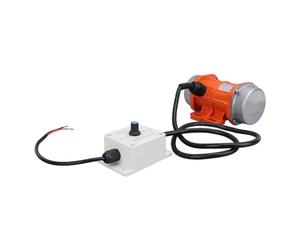 Zerodis Motor Vibrador de Hormigón, Motor de Vibración sin Escobillas de Aleación de Aluminio DC 24V 30W 4000RPM con Controlador de Velocidad e IP65 para Equipos de Vibración de Mesa Agitadora (15W)