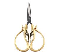 Zerodis Otros Suministros de Costura para Bordar Tijeras Tijeras para Bricolaje para Manualidades de Coser con Ergonómico para Bordado Costura y Colección Vintage Bordado en Forma de Cisne (flor