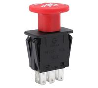 Zerodis Piezas de Cortacésped Interruptor de Toma de Fuerza para GT48 TC238 GT2254 LGT2554 LGT2654 YT42 YT46 YT48 YTH2348 YTH24 YTH2448 TC Serie TS con Carcasa de ABS Resistente PTO para Cortacésped