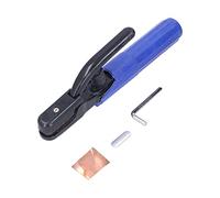 Zerodis Pinza Porta Electrodo Europea, Alicates de Soldadura con Aislado Antiescaldadura 1000 A para Trabajos de Soldadura de Alta Resistencia