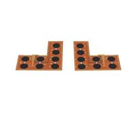Zerodis Sensor de Presión de Película Delgada 2 Piezas, 8 Zonas de | Construcción de película de poliéster, interfaz de soldadura FPC de 10 pines, gatillo de contacto suave, amplio rango de