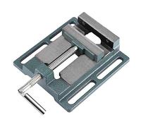 Zerone Mordaza para taladro de columna, banco pinza mordaza apertura paralela mesa mandíbula 110 mm, ancho de mandíbula 20 mm, gris