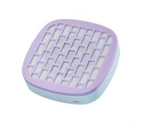 Zeroupshop Colector de polvo portátil para uñas, ventilador silencioso con eficiente disipación de calor, operación con un solo botón para limar y pulir arte de uñas, limpiador compacto para salón y