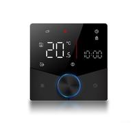 Zeroupshop Controlador de calefacción de suelo WiFi, termostato eléctrico de 16 A para control remoto de aplicación, compatible con sistemas de agua y calderas, regulador digital (GB)