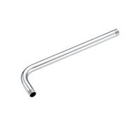 Zeroupshop Extensión de brazo de ducha de acero inoxidable, 43 cm