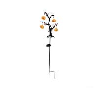 zeroupshop Exterior Halloween Intemperie 71cm Exterior Halloween Intemperie | Panel solar eficiente, para carga automática diurna, iluminación nocturna 6-8 horas, festivo
