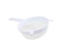 Zeroupshop Juego de 4 tamices de harina, colador de polvo, tamiz de hornear para colar aceite de cocina y filtrar alimentos, varios tamaños (18 cm)