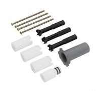 Zeroupshop Juego de extensión para molduras Grohtherm SmartControl 14048000 compatible con mezclador de ducha de 25 mm, kit de instalación flexible de larga duración