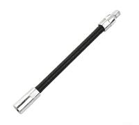 Zeroupshop Juego de varillas de extensión flexible de 1/4 3/8 1/2 pulgadas, adaptador de llave de trinquete de ángulo variable de acero al cromo vanadio, para taller de industria de reparación de