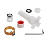 Zeroupshop Kit de adaptador de boquilla de bañera 7 en 1, para cobre de 1/2 pulgada y rosca IPS de 1/2 a 3/4 pulgadas, solución de reparación de grifo de bañera, con herramienta de montaje, juego de
