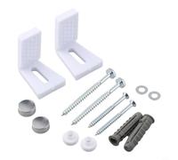 Zeroupshop Kit de Fijación para y Bidé para acero Inoxidable