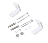 Zeroupshop Kit de Fijación para y Bidé para acero Inoxidable