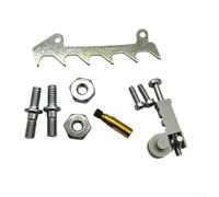 Zeroupshop Kit de tornillos y tuercas de ajuste de barra guía de motosierra compatible con MS170 MS180 MS210 MS250, cierre de doble cabeza de alta resistencia, para tensar la barra segura y para un