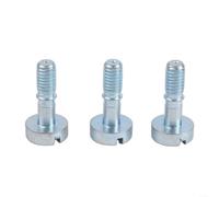 Zeroupshop Paquete de 3 tornillos de protección de cubierta de motor M6x20 para MS311 MS391 Pieza de motosierra 9022-319-1300, perno de cubierta de metal, acabado plateado para reparación de equipos