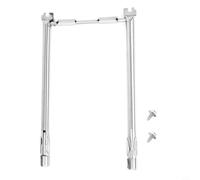 Zeroupshop Quemador de acero inoxidable 304 resistente, para Weber para Spirit I y II 200 modelos, control de perilla delantera, kit completo de reparación de parrilla con tubo cruzado