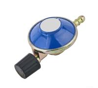Zeroupshop Regulador de gas de camping de 30 mbar con válvula de latón ajustable, conector de baja presión para cilindros tipo tornillo compatible con Campingaz 901 904 907, incluye manguera de 4 pies