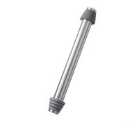 Zeroupshop Rodillo de acero inoxidable de grosor ajustable para pizza, pasta, pastel, galletas, hornear, agarre cómodo, herramienta de cocina gris, 40 cm