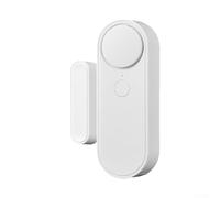 Zeroupshop Sensor de puerta WiFi, alarma de 90 dB, detector abierto cerrado, seguridad inalámbrica 2.4G, para control de aplicación Alexa, para instalación, para oficina