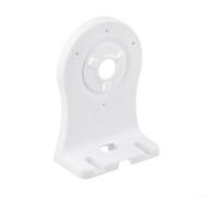 Zeroupshop Soporte horizontal montado en la pared para EZVIZ C6 para cámaras domo C4 CP1, soporte de seguridad de plástico ajustable de 360 grados, blanco, instalación para vigilancia de oficina