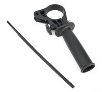 Zeroupshop Taladro eléctrico mango auxiliar, con regla de medidor de profundidad, mango lateral desmontable ergonómico, para taladro percutor, interior ajustable para anillo 40-43 mm, negro
