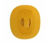 Zeroupshop Tapa de drenaje para fregadero de baño de 35 mm, filtro de silicona para recogedor de pelo, con tapón de válvula abatible de sello antideslizante, para prevención de drenaje de bañera