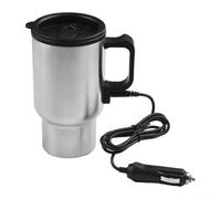 Zeroupshop Taza de para acero Inoxidable para Coche 12v 450ml