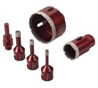 ZEST. Juego de 6 brocas de diamante, 6-68 mm, modelo KD5953