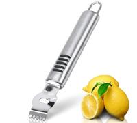 Zesteur de limón de acero inoxidable - Pelador de naranja y fruta