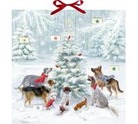 Zettel-Adventskalender - Weihnachten auf vier Pfoten: Ein literarischer Adventskalender für Hundefreunde