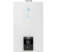 Zeus 12L Calentador de Agua Butano/Natural Estanco a Gas LPG Instantáneo o Natural, Certificado CE, Sin Tanque para Interior (Gas Natural, 1, Unidad)
