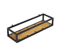 ZFGOJNBH Estante para Vino para Colgar en el Techo, Estante para Vino de Techo, Estante para almacenar Botellas de Vino Vintage, estantes para Copas de Vino Colgantes, Estante Flotante para Plantas y
