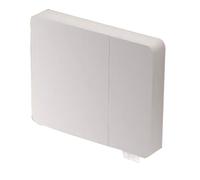 ZFGOJNBH Gabinete de baño con Espejo, botiquín de Pared, construcción de aleación de Aluminio, Espejo de baño con Estante, diseño de Puerta de Espejo (tamaño: 60 * 65 * 13 cm)