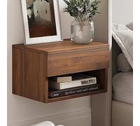 ZFGOJNBH Mesita de Noche de Pared, Moderna mesita de Noche Flotante con cajón, mesitas de Noche para Dormitorio (Color: A)