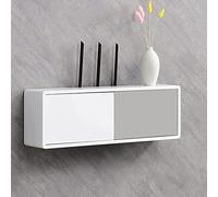 ZFGOJNBH Mueble de TV Flotante, Mueble de TV Flotante de Pared, Centro Multimedia, Consola de Entretenimiento para Sala de Estar y Dormitorio, 60 cm