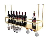 ZFGOJNBH Soporte para Botellas de Vino de Techo, Soporte para Copas de Vino, decoración de Techo, Estante para Copas de Vino, para Bares, restaurantes, cocinas, Soporte para Copas/Estante de almacena