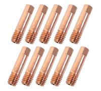 ZFKXGS 10PZ 0,8MM Boquillas Punta de Contacto MIG 0.030'' Punta de Contacto de Cobre MIG MB15AK Accesorios de Soldadura Consumibles de Máquina de Soldadura Boquillas de Soldadura Consejos de Soldadura