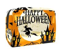 ZGF Organizador de Maquillaje Ravenna de Halloween para Mujeres y niñas, 18,5 x 7,6 x 13 cm, Bolsa Multifuncional para Mujeres, Multi-2, 18.5x7.5x13cm/7.3x3x5.1in