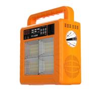 ZGUZMCMK Estación de Energía Portátil 192wh 60000mah Central Portátil Generador con Luz LED y Altavoz Diseño Ligero en PP Carga Estable Adecuada para Hogar en