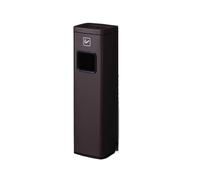zhangrui1888 Bote de basura Pasillo Del Vestíbulo De Entrada Vertical Contenedor Basura Hotel Papelera(Bruin)
