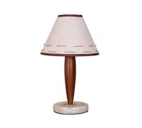 zhangrui1888 Lámpara de noche Lámpara de mesa decorativa mármol for sala estar, dormitorio, estudio, sofá madera Lámparas de dormitorio