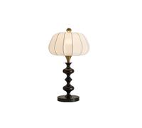 zhangrui1888 Lámpara de noche Lámpara de mesa junto al sofá la sala estar, decoración retro madera for, dormitorio y estudio Lámparas de dormitorio