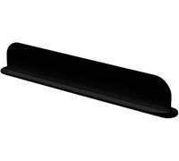 Zhanhai Protector contra salpicaduras de silicona para fregadero de cocina, protector de encimera para varios fregaderos, 49 x 5 x 8,5 cm (negro)