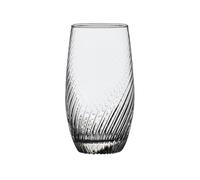 Zhaoj24-05 Copa de vidrio Spiral Strips Stemless Drinking Glasses, Hand Blown Textured Glass Cups for Water, Juice, Iced Tea, Cocktails and Whiskey