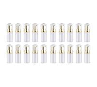 Zhdbchyuu 20 Uds. Botella de Espuma de Plástico de 30ML, Dispensador de Jabón y Mousses de Líquido, Espuma, Champú, Loción, Embotellado, Limpiador, con Bomba