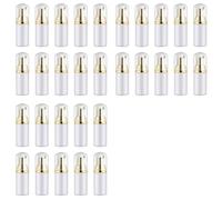 Zhdbchyuu 30 Uds. Botella de Espuma de Plástico de 30ML, Dispensador de Jabón y Mousses de Líquido, Espuma, Champú, Loción, Embotellado, Limpiador, con Bomba