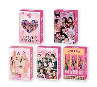 ZHENGGE twice de 5/150 tarjetas de felicitación Kpop con caja de tarjetas postales