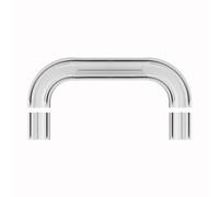 Zhixubah Riel Doble para Cortinas Techo, Guía De Cortina De Aluminio para Separador De Ambientes, Barra De Cortina Corredera Silenciosa Resistente, con Conectores(Black,0.9m(2.9ft))