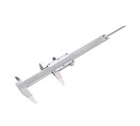 Zhjvihx Calibrador Vernier de Acero Inoxidable, Herramienta de Medición de Precisión de 0-150 Mm, Hoja Delgada de 0,75 Mm con Diseño de Impermeabilización IP54 para Medición de Diámetro