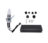 Zhjvihx Máquina de Soldar Tuberías de Plástico, Soldador por Socket de 1500W con Temperatura Ajustable 0-300°C y 6 Cabezales para Tubos de PPR, PE, PP, ABS y Nylon de 20-63mm (Enchufe de la UE)