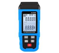 Zhjvihx Termómetro Termopar de Doble Canal, Medidor de Alta Temperatura Tipo K J con Almacenamiento de Datos 5999 Batería de Litio Recargable USB 60H Uso Continuo, para Aplicaciones (SK-8306B de